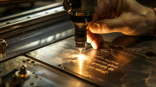 Quelle machine utiliser pour la gravure de logo sur métal ?